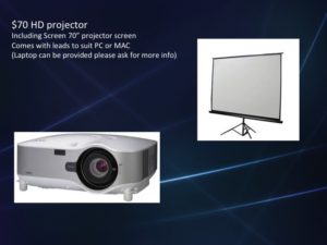 brisbanedjwedding.com Wedding & Corporate events Projector hire